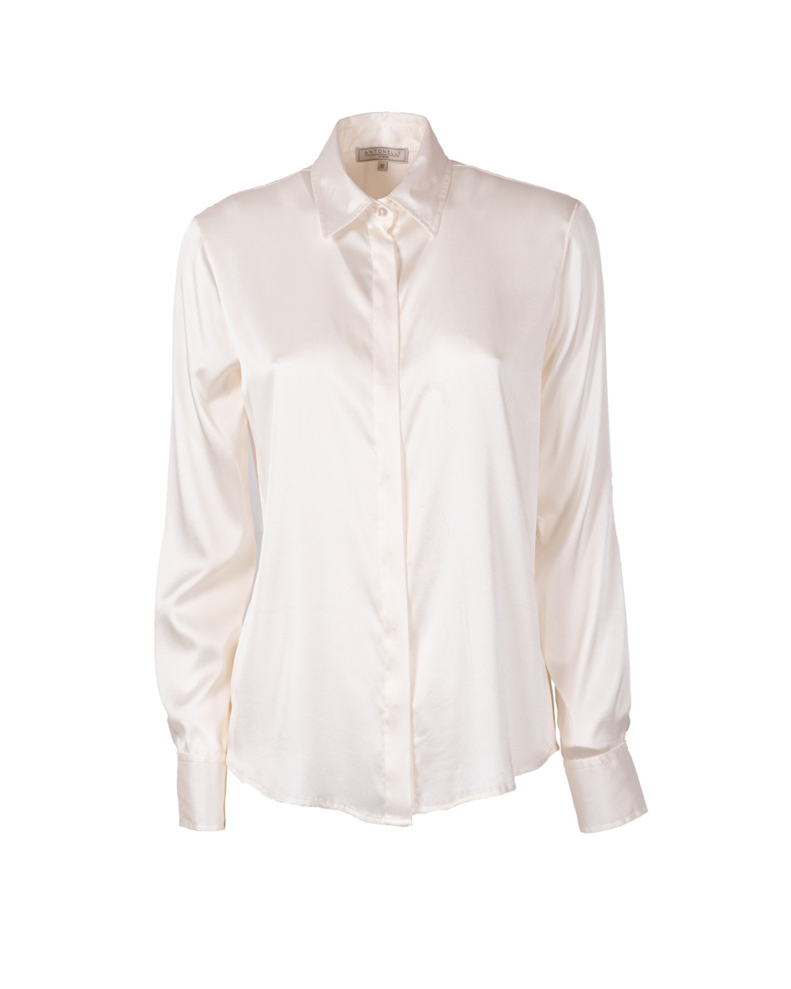 shop ANTONELLI  Camicia: Antonelli camicia "Apricot" in seta.
Maniche lunghe.
Abbottonatura nascosta.
Vestibilità regolare.
Composizione: 96% Seta 4% Elastan.
Fabbricato in Italia.. APRICOT H1869K 251-001 number 4717245